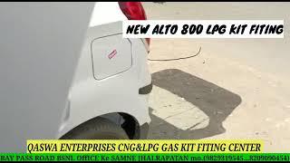 Alto 800 LPG kit fitting