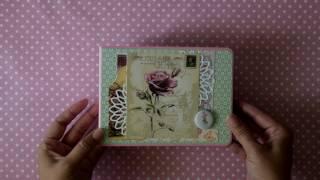 Scrapbooking, DIY, Overview Fotobox und Fotoalbum "Malina", Фотобокс и фотоальбом "Малина"