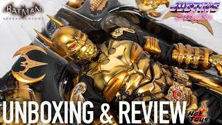 Hot Toys Batman Arkham Knight Beyond Black & Gold Version Unboxing & Review