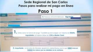 Guía de matrícula III C 2015 Universidad Técnica Nacional, Sede de San Carlos, Costa Rica