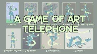 A game of Art Telephone