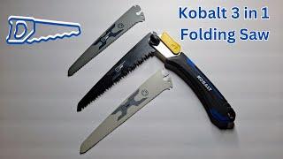 Kobalt 3 in 1 Folding Saw