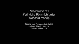 Tomasz Zawierucha plays on Karl-Heinz Römmich Guitar,  Works by Albeniz and Tansman