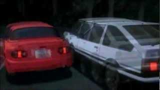 Initial D - AE86 vs MX-5