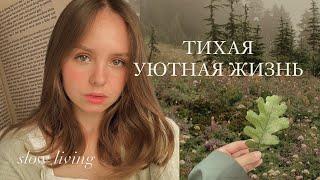 Тихая жизнь | уютная летняя рутина, лес, поиск хобби