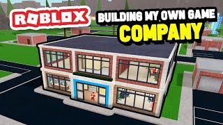 Building My Own GAME COMPANY in Roblox Game Dev Life