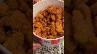 KFC BUCKET of Popcorn Chicken