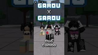 Garou X Garou Combo|| The Strongest Battleground #thestrongestbattlegrounds #roblox #pvp