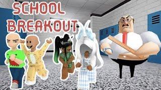 BOBBY AND PABLO PLAYING GREAT SCHOOL BREAKOUT ALL PARTS | Roblox Funny Moments