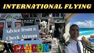 Flying International//Airline Pilot Life 2021! Plus Career Advice From A Check Airman