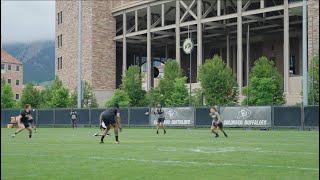 7 on 7 is HEATING UP at Player LED Practice: Colorado Football