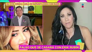 EN VIVO ¡Mónica Noguera  pone ALTO a los RUMORES y aclara RELACIÓN con Erik Rubín!