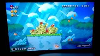 New Super Mario Bros. U Walkthrough 4: 1-3