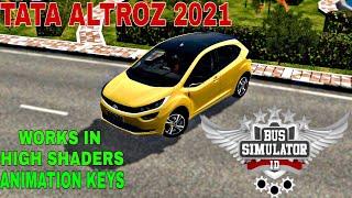 TATA ALTROZ 2021 FINAL || BUSSID ||  FREE MOD 《《 BY REVOLZ MODDING 》》‼️‼️