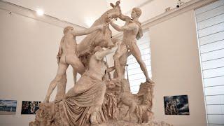 The Farnese Bull and Farnese Hercules