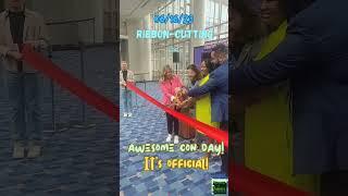 2023 Awesome Con #EXCLUSIVE I 6.16 is AWESOME CON Day! (Ribbon-Cutting ️️) #awesomecon #shorts