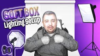 Unboxing and Review of a Soft Box Lighting Setup | Adil Awdah