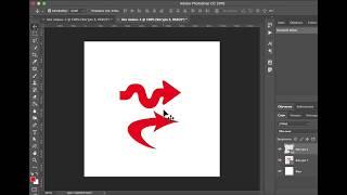 Фигурные стрелки в Photoshop