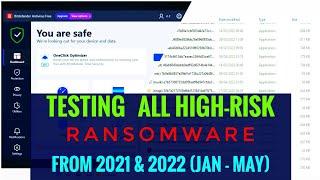 Bitdefender Antivirus Free Vs Ransomware | Virus Vs Antivirus EP : 22