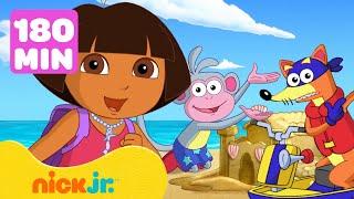 Dora | ¡Maratón de EPISODIOS COMPLETOS DE VERANO de Dora la Exploradora! ️ | ¡3 horas! | Nick Jr.