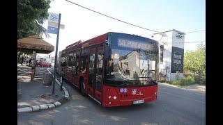 Riding MAZ 215 Articulated Bus Line 511 From "Savski Trg (Savska)" To "Čukarica" (Episode 8)