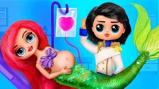 Cuộc Sống Tuyệt Vời của Công Chúa Ariel! 32 Mẹo Vặt Tự Làm cho Búp Bê LOL Surprise