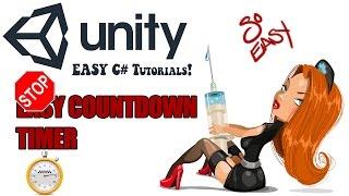 How to Stop Countdown Timer in Unity C# Tutorial Easy