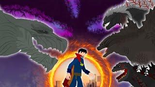 GODZILLA  Multiverse of Madness  |  Legendary, Ultima, Shin & Earth Animation ft Doctor Strange