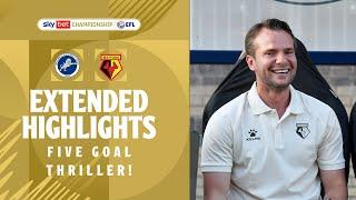 FIVE GOAL THRILLER! | Millwall v Watford extended highlights