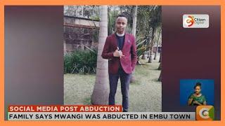 Social media influencer Billy Mwangi abducted by police over Ruto's AI-generated photo