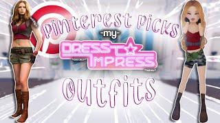 USING THE FIRST PHOTO ON *PINTEREST* IN Dress To Impress