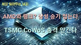 차세대 기술에서 AMD와 링크되는 걸까요. CoWoS에 충격 안기려는 삼성의 전략은 성공할 수 있을까요.