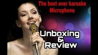 The best wireless bluetooth karaoke microphone   Aifapro unboxing and review by Shatech com
