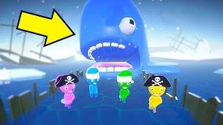 RUN FROM THE KILLER WHALE! (FUNNY MOMENTS COUPLES VS COUPLES)