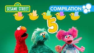 Sesame Street: Elmo Songs about the Number 5!