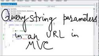 MVC How to Read Query String Parameters | MVC for Beginners