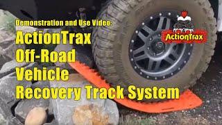 ActionTrax Off-Road Vehicle Recovery Track System Demonstration and Use Video