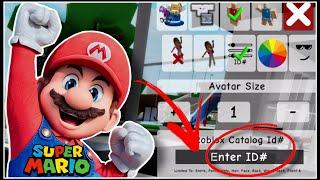 CODES FOR  SUPER MARIO IN BROOKHAVEN ROBLOX