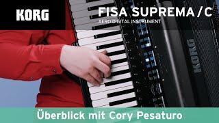 KORG FISA SUPREMA und FISA SUPREMA C mit Cory Pesaturo