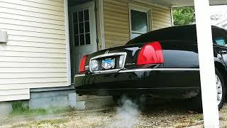 Lincoln town car Exhaust rear cat delete