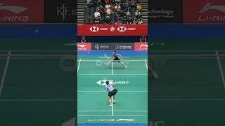 Fastest smash by G.M. Tunjung.. #shorts #fyp #fypシ #gregoriamariskatunjung #badminton