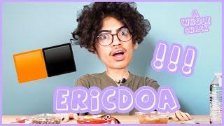 @ericdoamusic  caught us watching  (prank) & eats fish balls + freestyle | A WHOLE SNACK