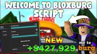 NEW  Bloxburg Script PASTEBIN 2024 AUTOFARM JOB, ANTI ADMIN, AUTOBUILD, TELEPORT