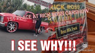 stitched by slick Rick Ross carshow preview