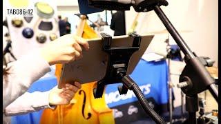 Arkon Mounts TAB086-12 Heavy-Duty Tablet Clamp Mount for iPad and Galaxy Tablets