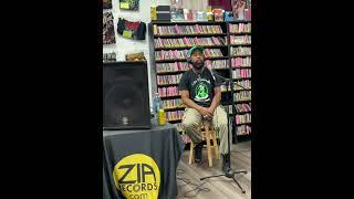 My first performance at Zia Records in 2023 that would evolve into The Monthly during 2024.