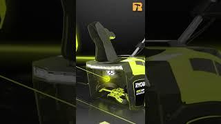 Ryobi Snow Blower #ryobi #snowblower #tools #youtubeshorts #toolscape