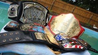 WWE Replica Belt Collection | Raymond Strazdas