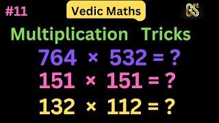 Multiplication Short Tricks | 3 digit Multiplication Trick for fast calculation | Maths Short Tricks