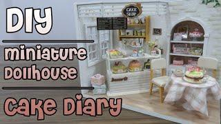 DIY Miniature Dollhouse Cake Diary